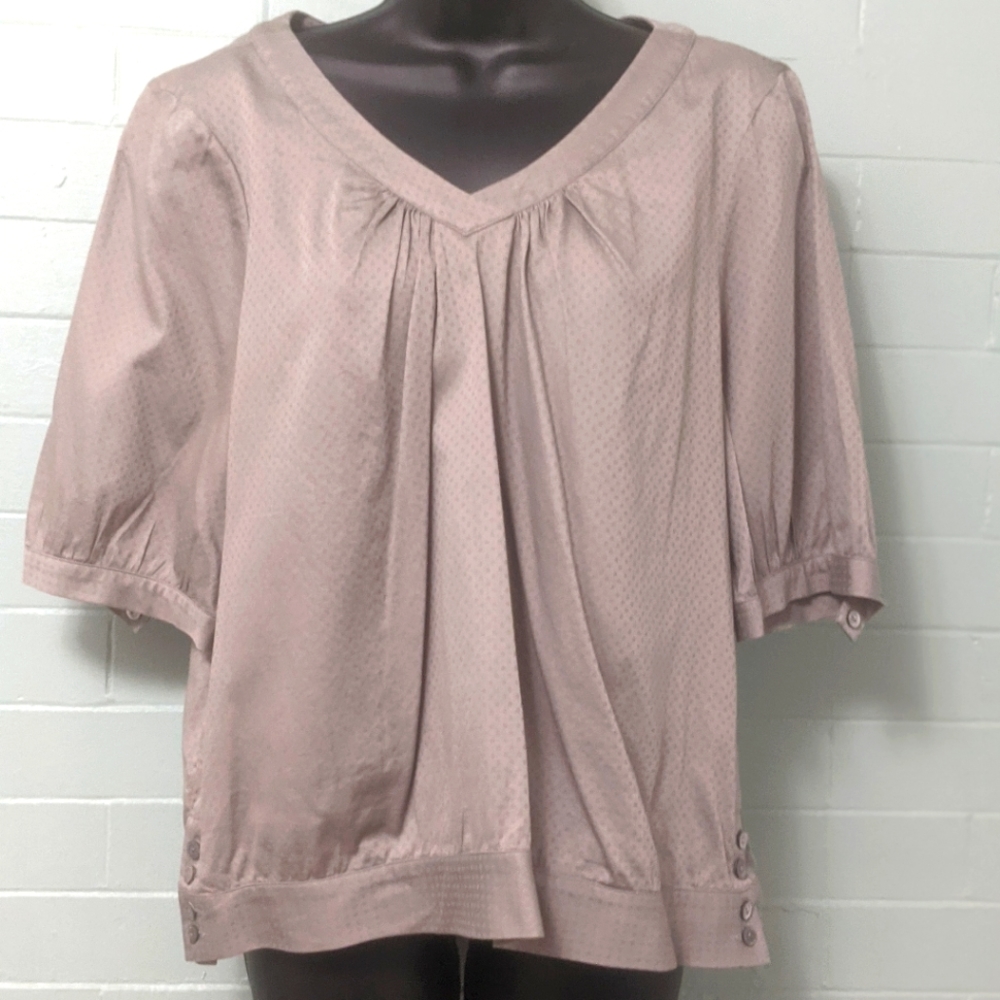 Like new faconnable blouse l/xl grey